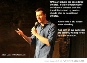 adam lash nascar drivers crash burn quote funny pics pictures pic ...