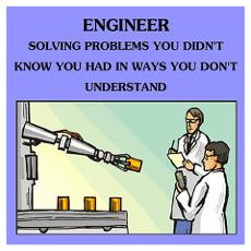 funny engineering joke Poster