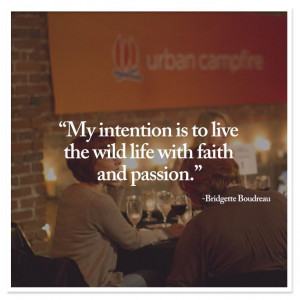 Brigette Boudreau #urbancampfire #whatsyourmarshmallow #quote #seattle
