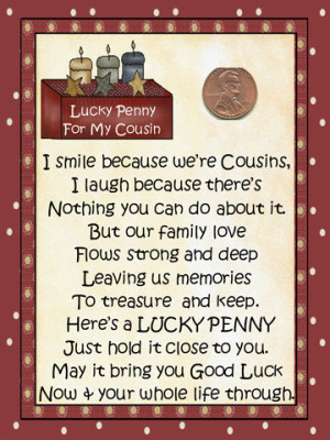 special cousin poems