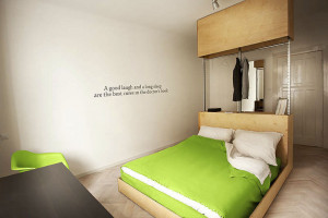 Polish Small Apartment Bedroom a Good Laugh