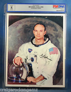 Astronaut Michael Collins Genuine Autographed Picture Apollo Ebay