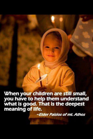 Orthodox Elder Paisios Wisdom quote