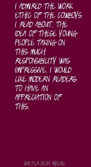 Walter Dean Myers Quotes