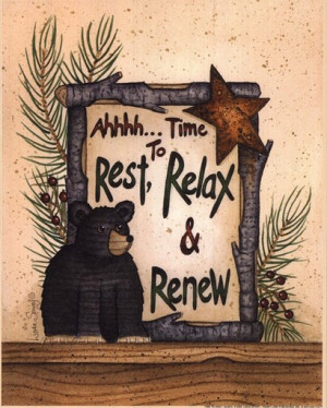 Ahhh Time to Rest