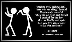 quotes about people who stab you in the back | Watch Out For BACK ...