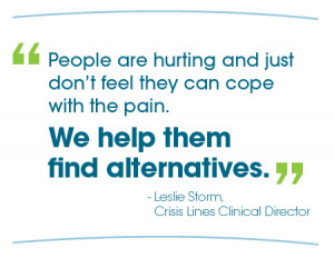 For immediate help call our confidential Suicide Lifeline now at (800 ...