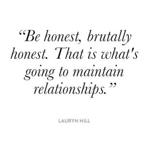 Be honest. #quotes #limelightdigital