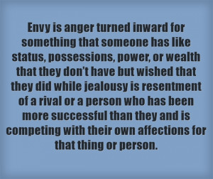Jealousy amp Envy