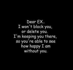 ex gf quotes dear ex in facebook ex gf quotes dear ex