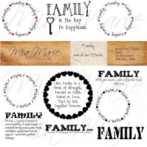 ... Clip Art Family Clipart Family Quote Family Quotes Family Sayings