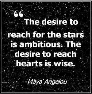 14) “The desire to reach for the stars is ambitious. The desire to ...