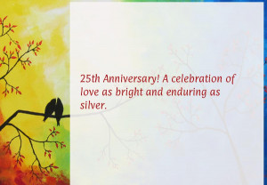 25th Anniversary! A celebration of love as bright and enduring as ...