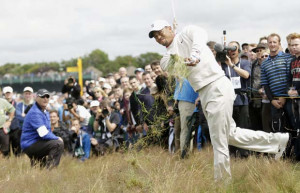 ... British Open Golf Championship, Lytham St Annes, England, on Thursday