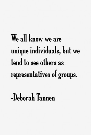 Deborah Tannen Quotes amp Sayings
