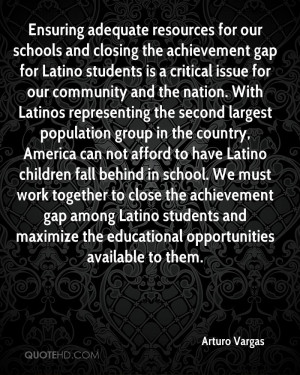 Ensuring adequate resources for our schools and closing the ...