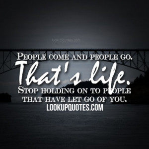 people come and go quotes