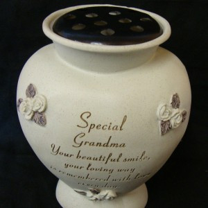 ... Grandma | Granny | G/Mother > Memorial Vases | Grandma Graveside vase