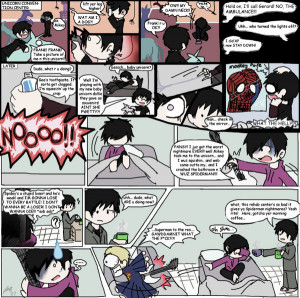 MCR Comic - SpideyNightmare by Chocoreaper