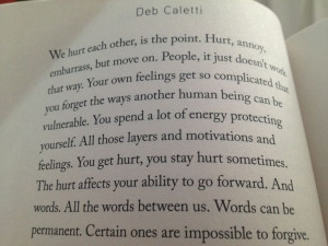 Deb Caletti, The Story of Us