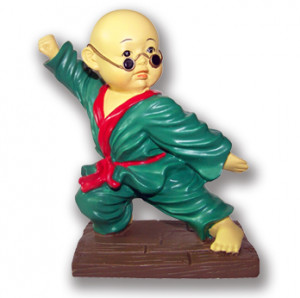 figure shaolin green uniform monk ns5 high quality monk figurines ...