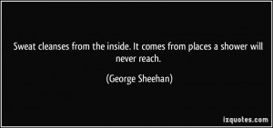 George Sheehan Quote