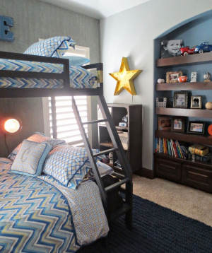 Cool design for a shared boys' room