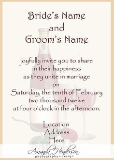 Second Wedding Invitation Verses | Wedding Invitation Wording More