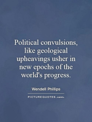 ... usher in new epochs of the world's progress Picture Quote #1
