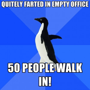 Quitely Farted In Empty Office 50 People Walk In!
