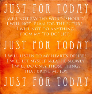 Just For Today Na Quotes #recovery #na just for today · found on ...