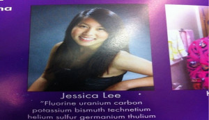 ... Know Your Periodic Table, Crack Jessica Lee’s Naughty Yearbook Code