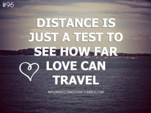 Distance doesn't matter