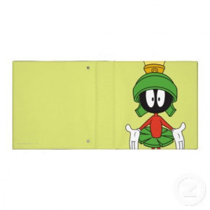 Marvin the Martian Confused 3 Ring Binders