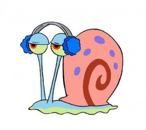 How Draw Gary The Snail...