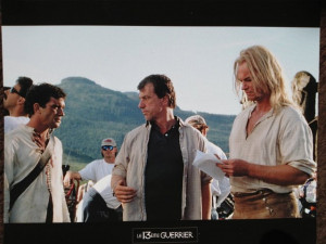 Vladimir Kulich Antonio Banderas and John McTiernan. The 13th Warrior.