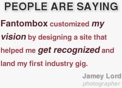 Fantombox customized my vision by designing a site that helped me get ...