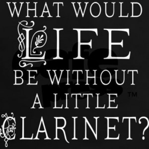 clarinet_quote_womens_dark_tshirt.jpg?color=Black&height=460&width=460 ...