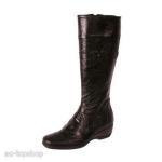 Off Italian Made Women S Knee High Black Leather Boots B Size