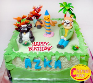 Shaun The Sheep Birthday Cakes Azka Chimel Cake Online Shop