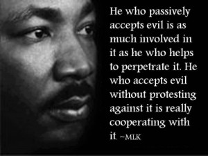 The evil Martin luther king jr quotes
