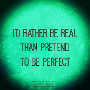 Id rather be real