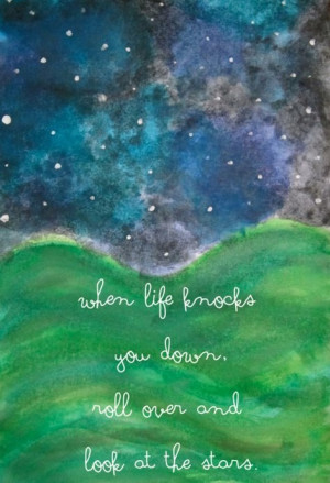 Look Up At Life's Trials and Tribulations