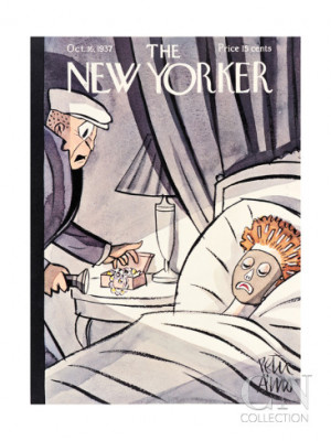 ... New Yorker Cover October 16, 1937 Poster Print by Peter Arno at