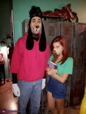 Max and Roxanne - A Goofy Movie - 2012 Halloween Costume Contest