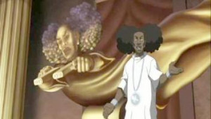 The Boondocks Thugnificent The sad part was thugnificent