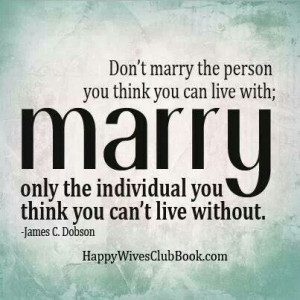 You can't live without