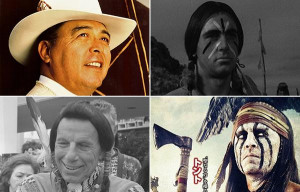 ... Depp in 'The Lone Ranger', and Italian-American actor Iron Eyes Cody