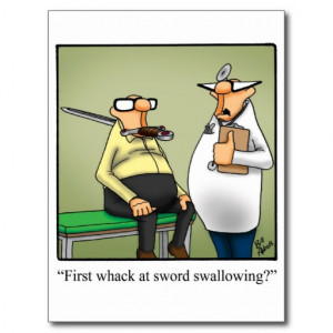 Funny Medical Appointment/Reminder Postcard