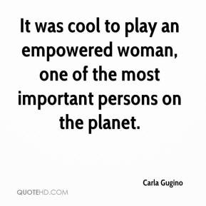 Carla Gugino - It was cool to play an empowered woman, one of the most ...